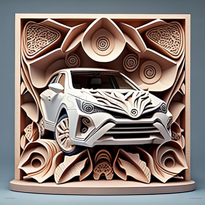 3D model Toyota Auris (STL)